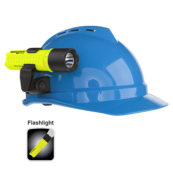 Nightstick Flashlight Mount On Helmet
